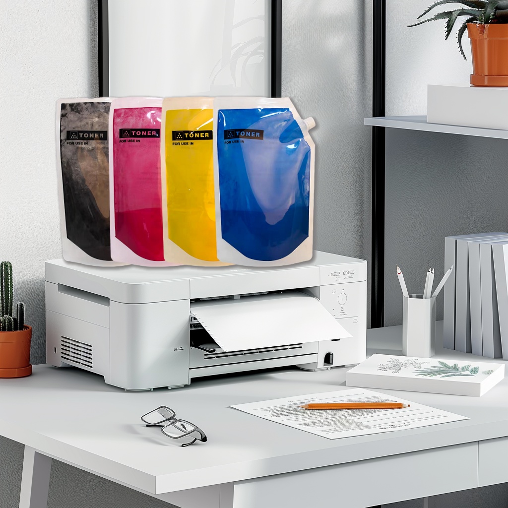 Laser Toner Powder - مسحوق حبر إعادة تعبئة 500 جرام/الحقيبة