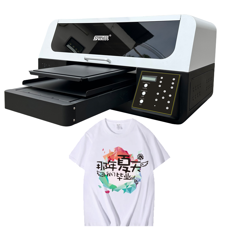 Direct To Garment Ink - آلة طباعة تي شيرت الطابعة A3