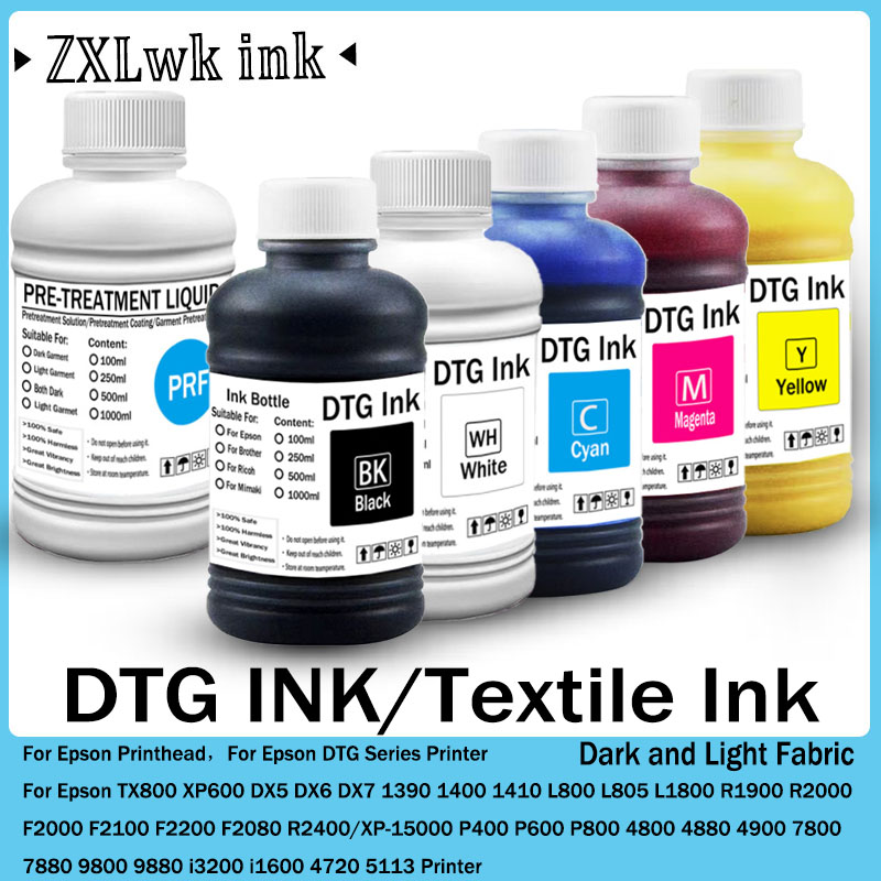 Direct To Garment Ink - حبر DTG سعة 250 مل للطباعة