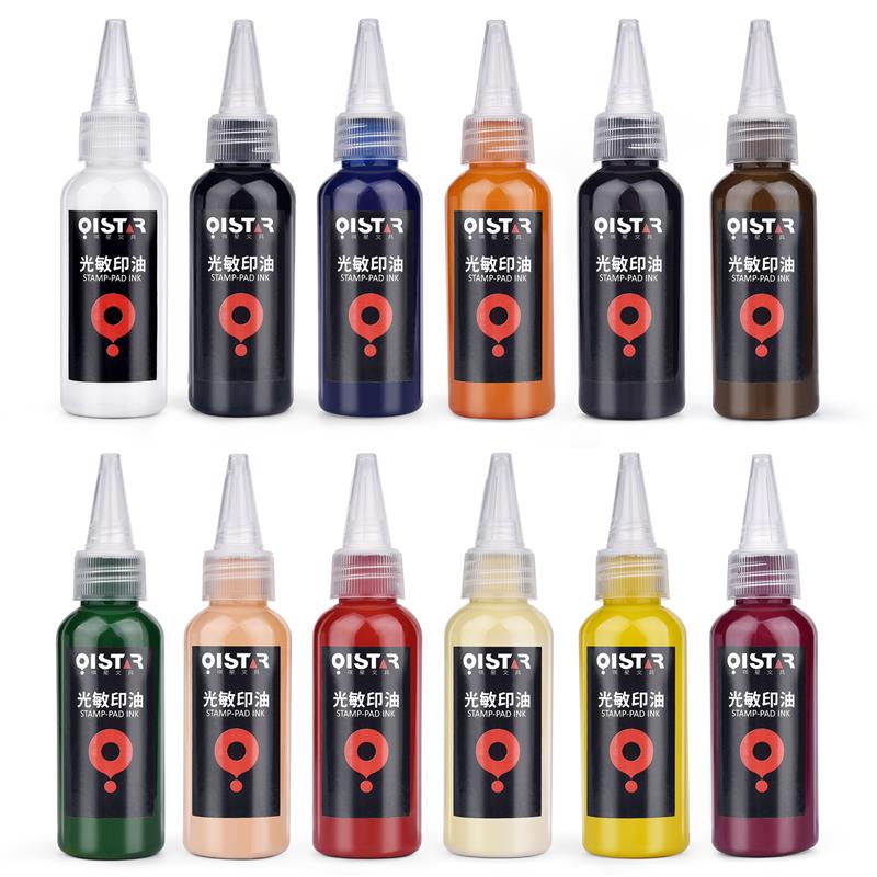 Direct To Garment Ink - حبر أزرق وأحمر وأسود 50 مل