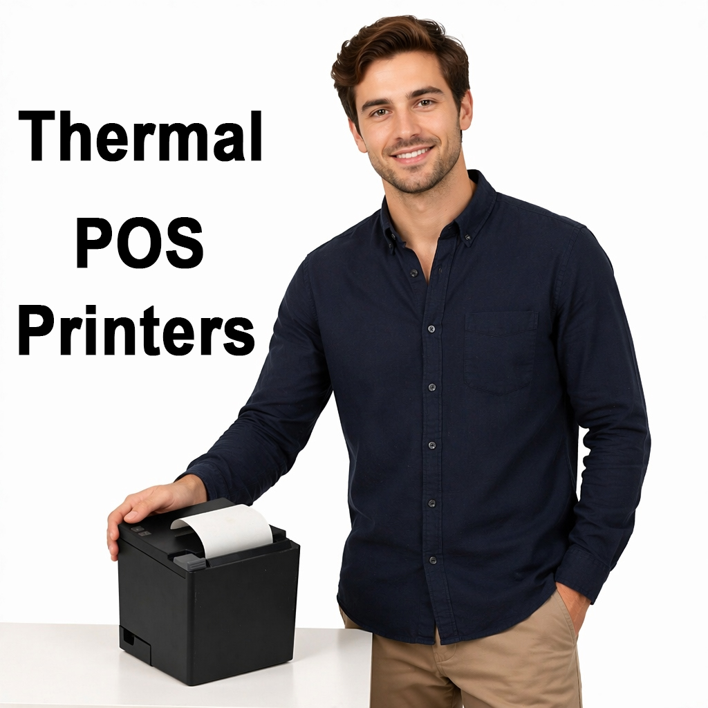 Commercial Printing Options - طابعة إيصالات حرارية 80 مم مع