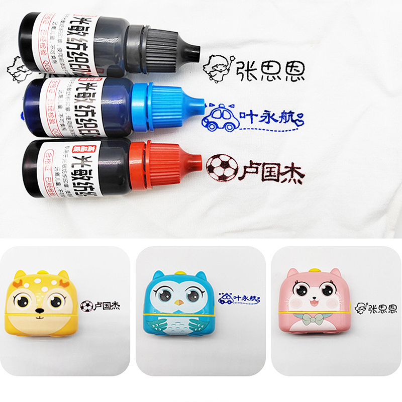 Direct To Garment Ink - حبر خاص لطباعة ختم اسم الأطفال