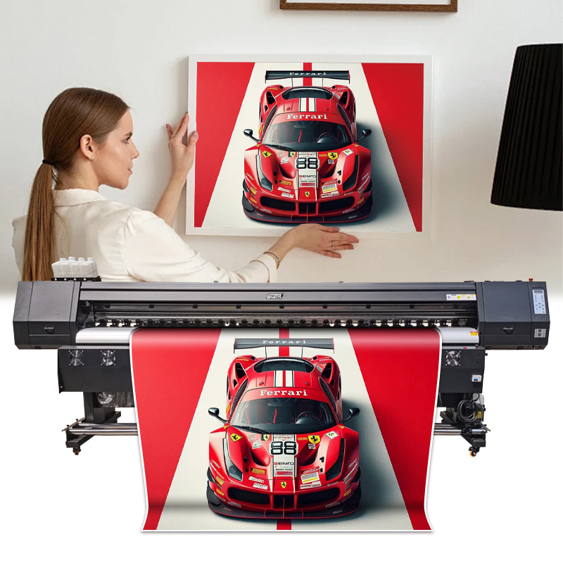 Commercial Printing And Graphics - طابعة إيكو سولفنت 10 أقدام (3.2