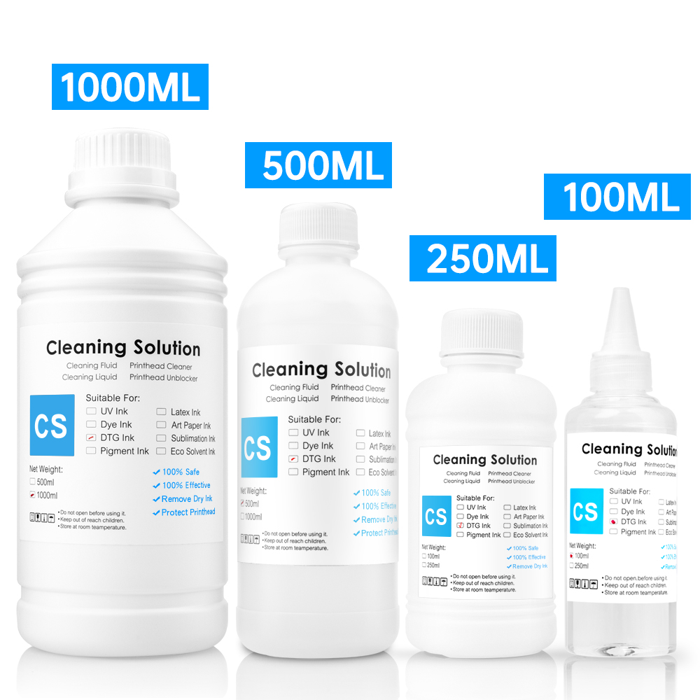 100 مل محلول تنظيف DTG، سائل ت - مراجعة Direct To Garment Ink وسعره