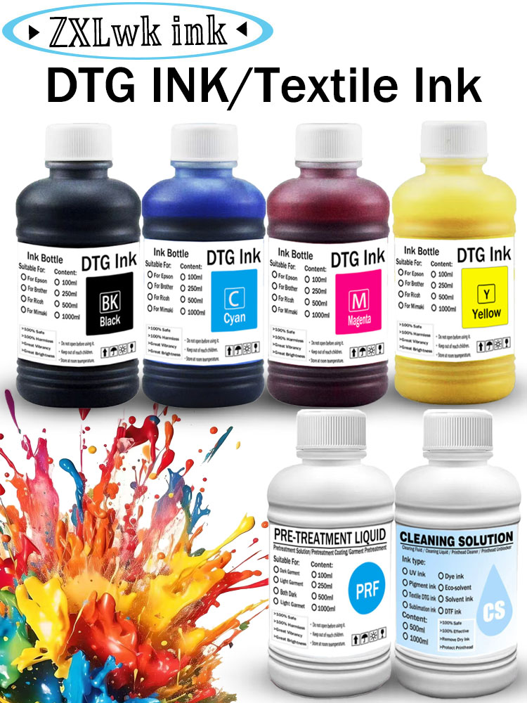 حبر DTG سعة 250 مل للطباعة على - مراجعة Direct To Garment Ink وسعره