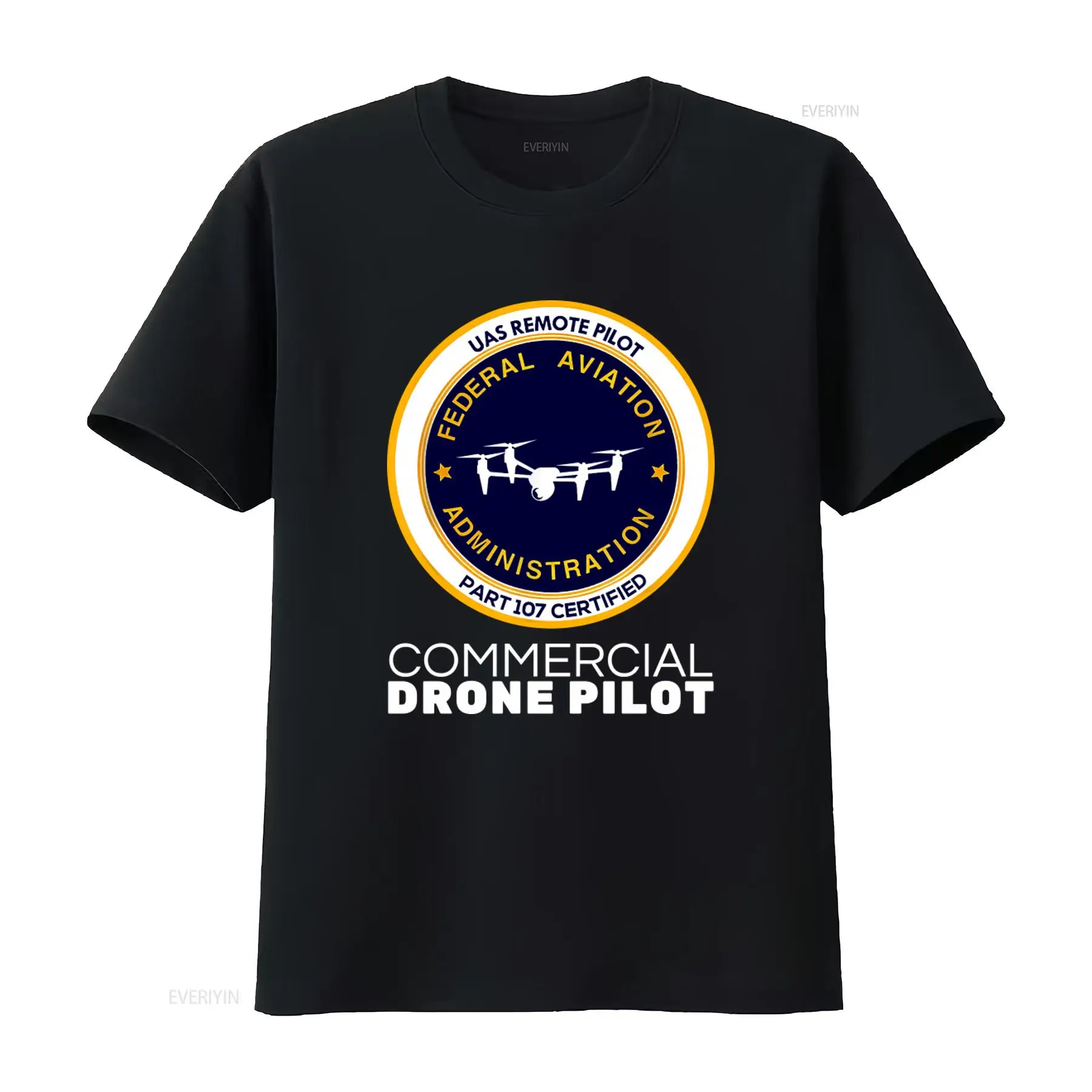 تي شيرت Uas Remote Pilot Part  - مراجعة Commercial Printing And Graphics وسعره