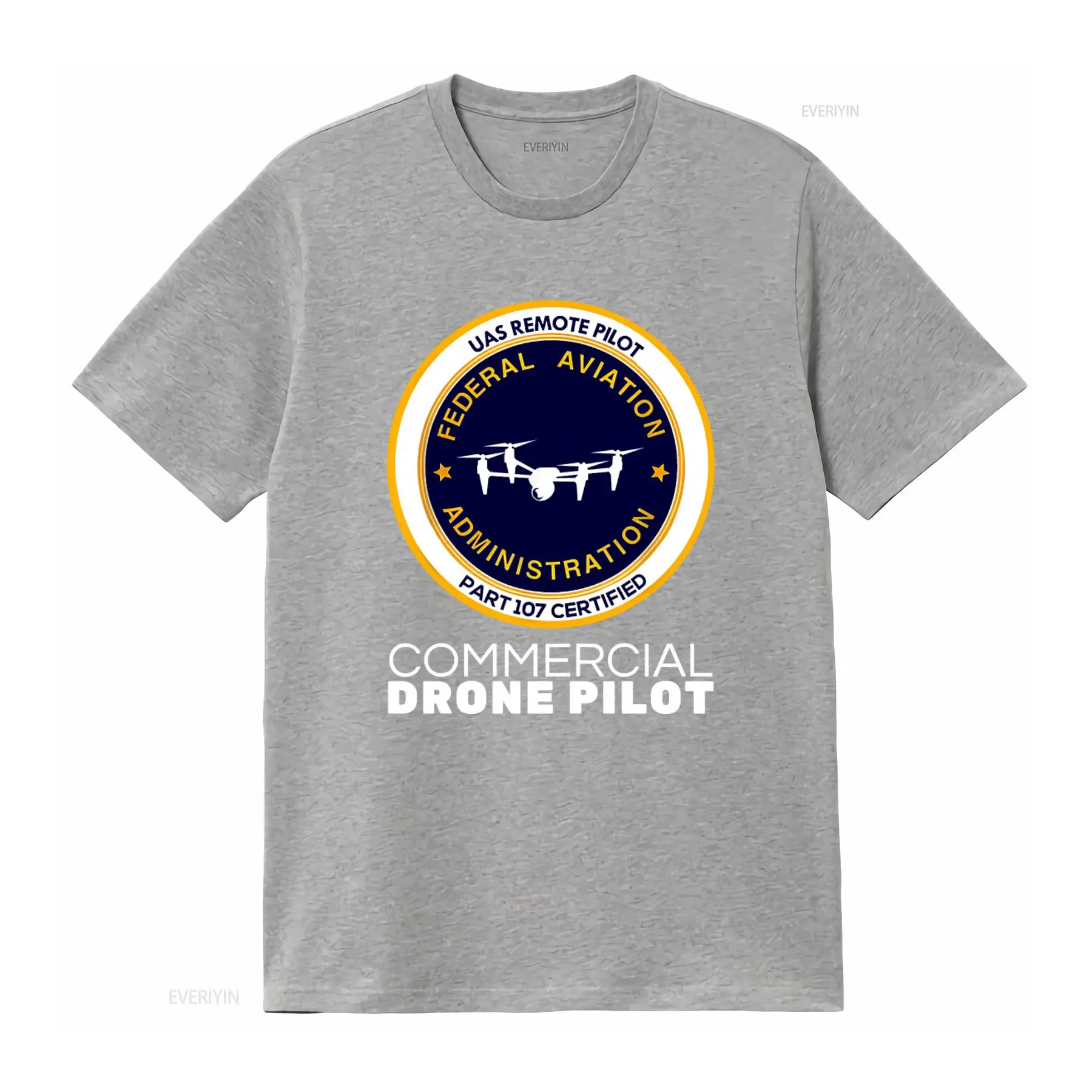 تي شيرت Uas Remote Pilot Part  - مراجعة Commercial Printing And Graphics وسعره
