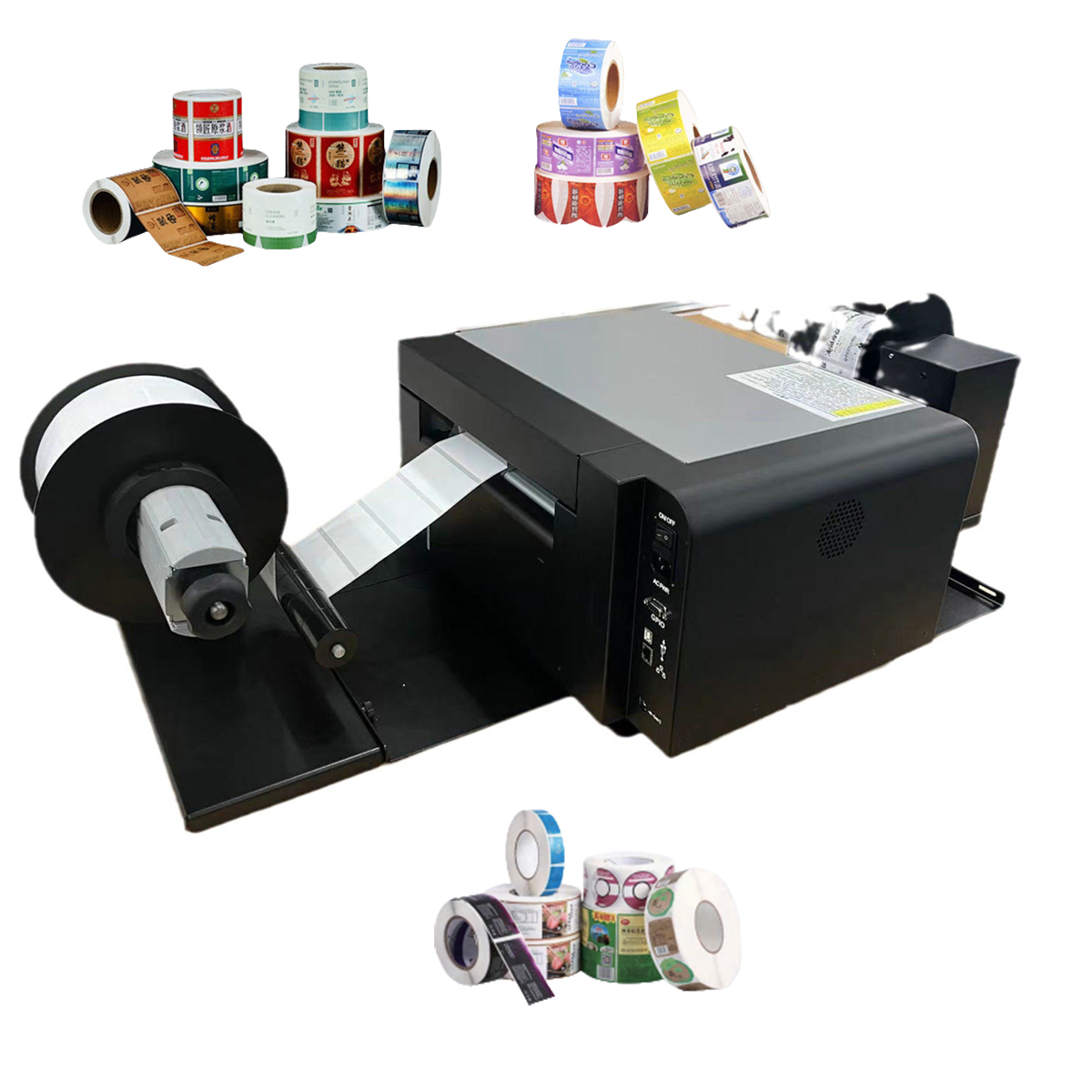 طابعة ملصقات رقمية ملونة بنظام - مراجعة Commercial Digital Printing Machine وسعره