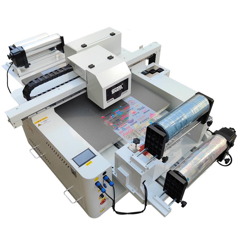 طابعة UV متكاملة مسطحة 6060 60 - مراجعة Commercial Digital Printing Machine وسعره
