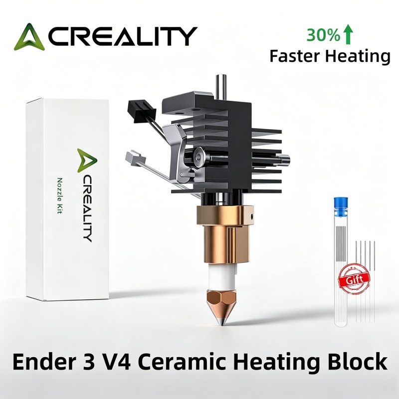 طقم كتلة تسخين سيراميكية رسمية - مراجعة Creality Printer Ender 3 وسعره