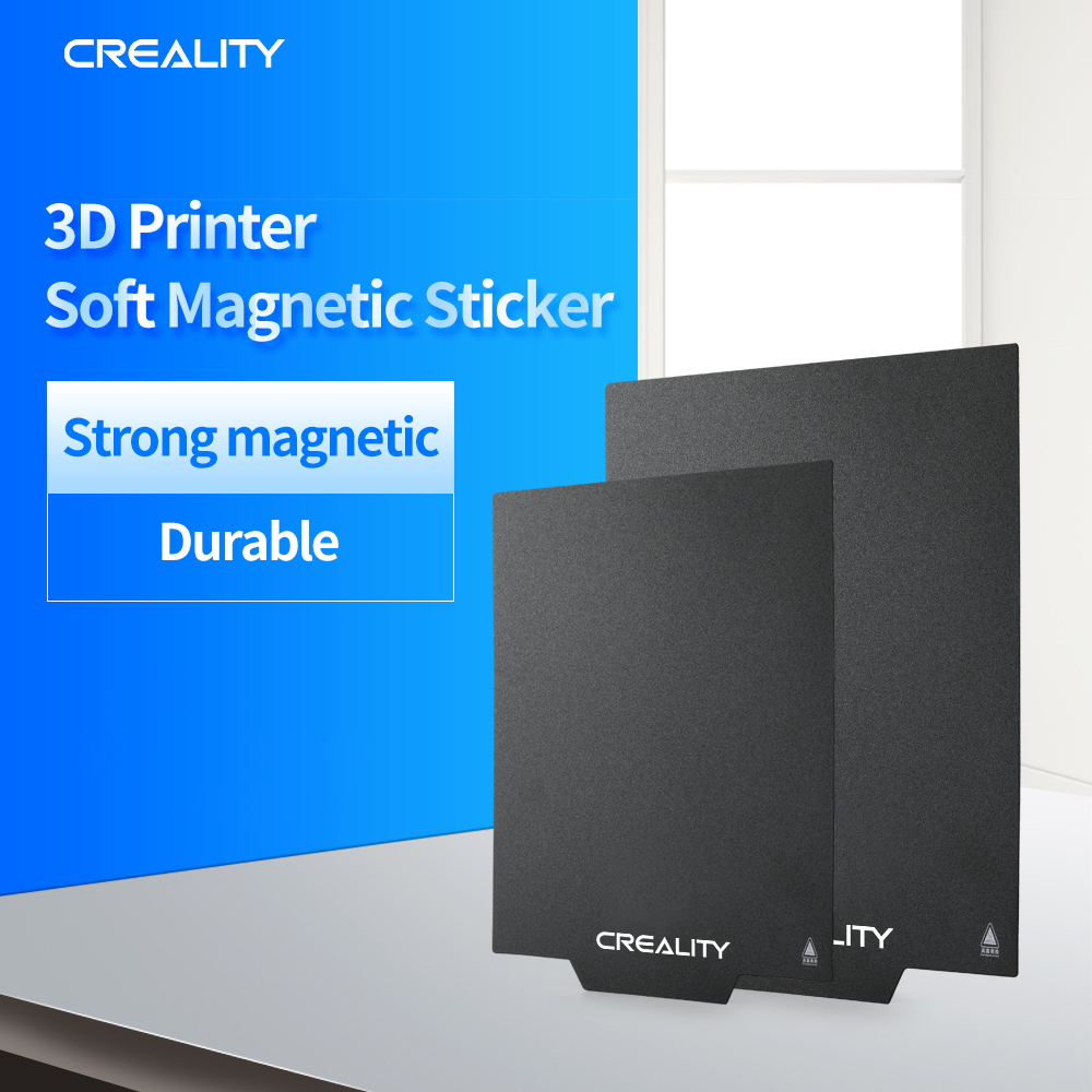 لوحة لاصقة مغناطيسية ناعمة من  - مراجعة Creality Printer Ender 3 وسعره